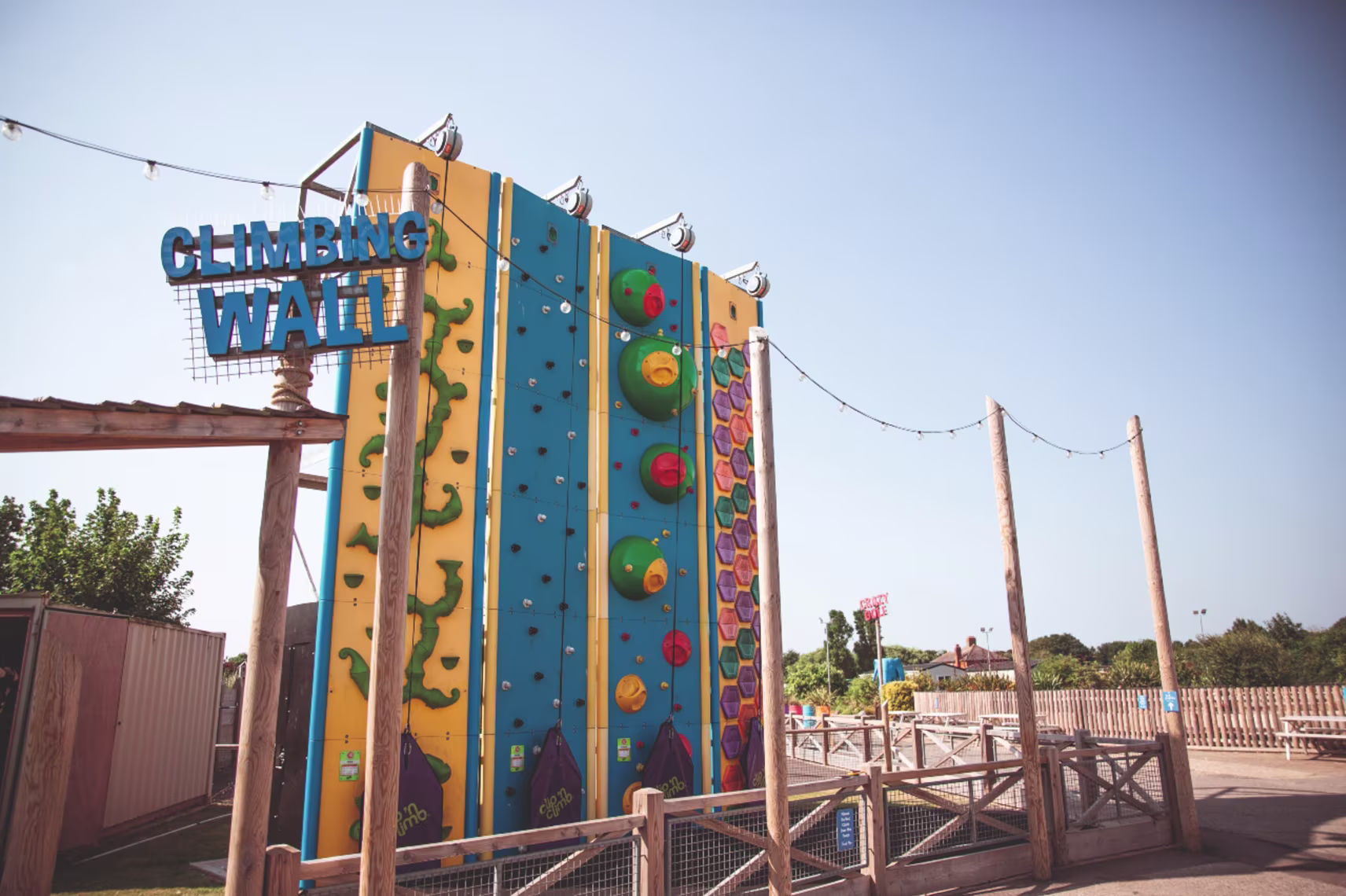 Will you try the climing wall?