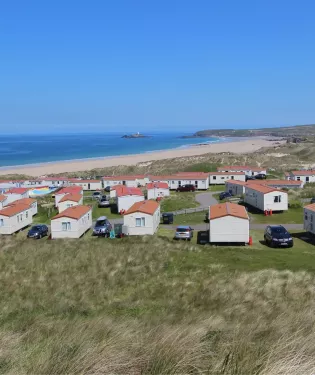 St Ives Bay Beach View
